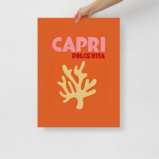 Capri Italy Poster